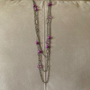 Paparazzi 46” necklace and earrings set